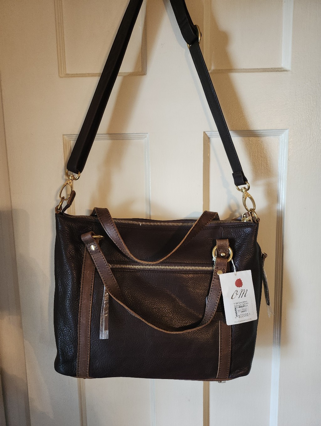 Women's Osgood Marley Brown Leather Hobo Bag — image 6 of 7